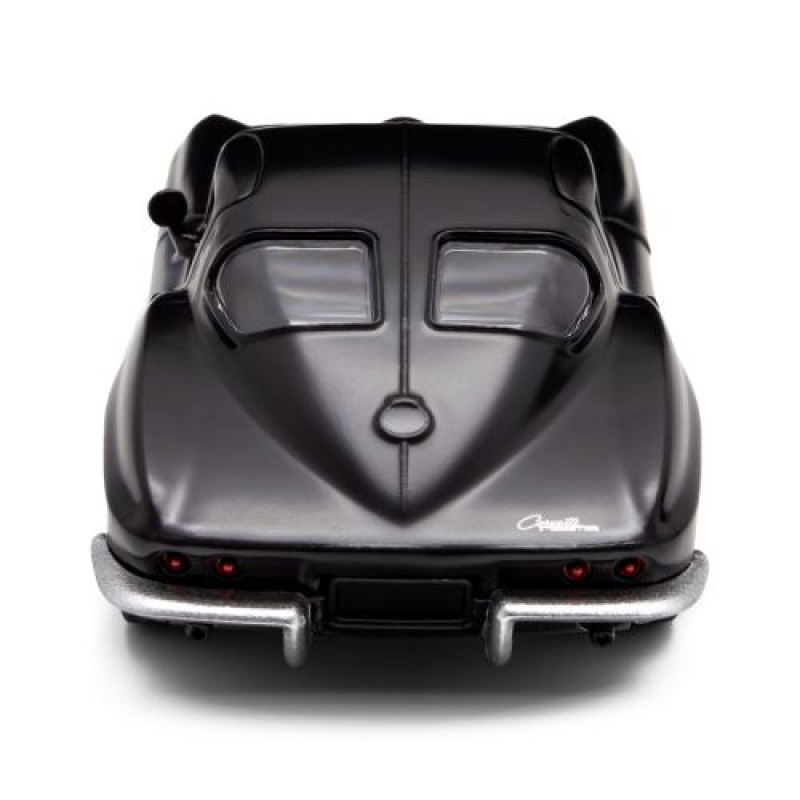 Автомодель - CHEVROLET CORVETTE SPLIT WINDOW 1963 (матовий чорний)