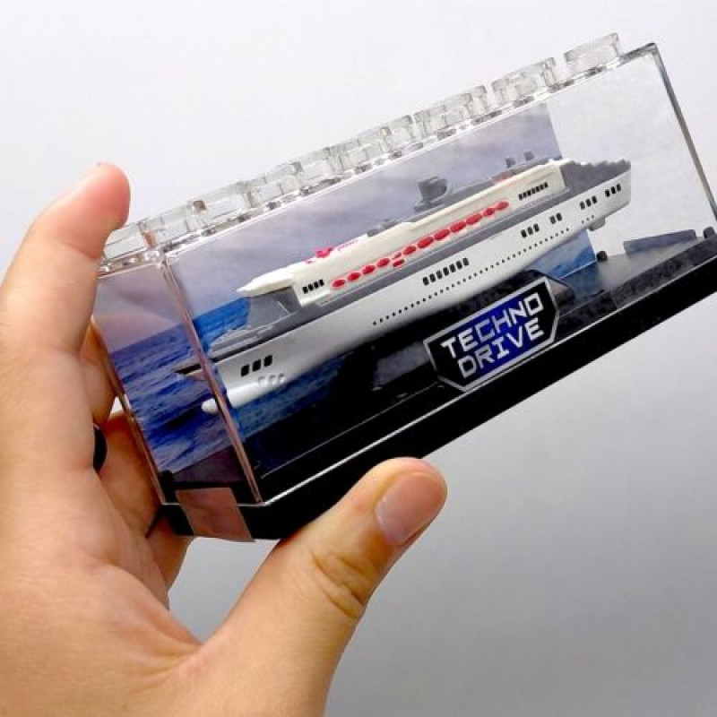 Модель – Круїзний лайнер (БІЛИЙ), Масштаб моделі 1:64