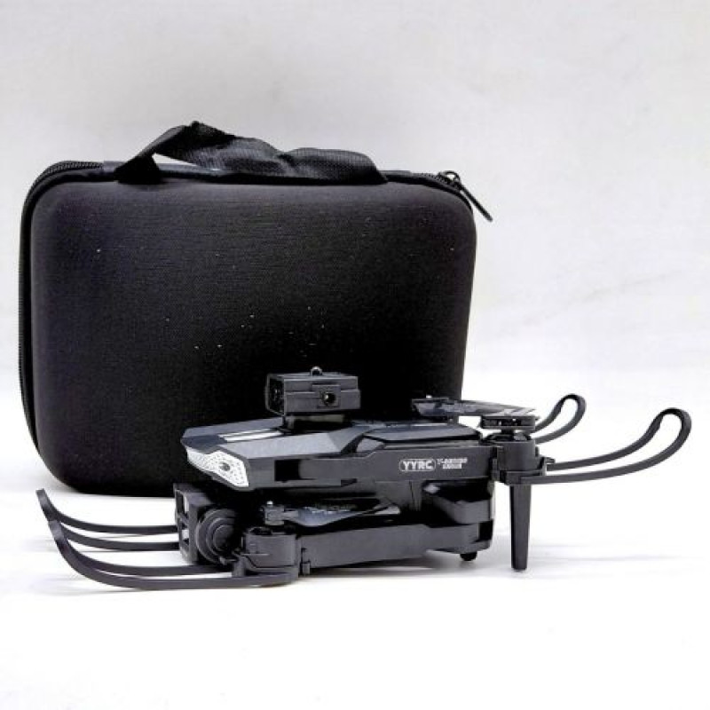 Квадрокоптер Y 615 D (18) сумка, знімний акумулятор 3.7V, пульт 2.4 GHz, USB-кабель, headless mode, Wi-Fi HD-камера, додаток, підсвічування, викрутка, в коробці