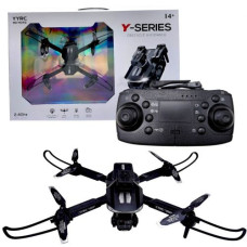 Квадрокоптер Y 615 D (18) сумка, знімний акумулятор 3.7V, пульт 2.4 GHz, USB-кабель, headless mode, Wi-Fi HD-камера, додаток, підсвічування, викрутка, в коробці