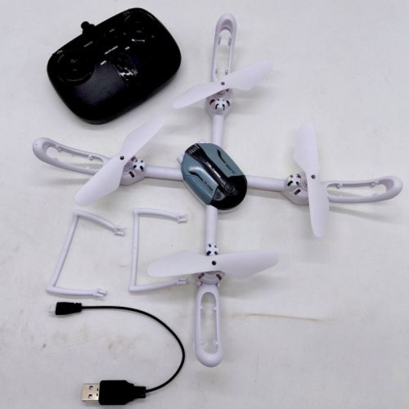 Квадрокоптер Y 22 (18) знімний акумулятор 3.7V, пульт 2.4 GHz, USB-кабель, headless mode, підсвічування, режими підсвічування