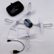 Квадрокоптер Y 22 (18) знімний акумулятор 3.7V, пульт 2.4 GHz, USB-кабель, headless mode, підсвічування, режими підсвічування