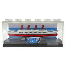 Модель – Круизный лайнер (БЕЛЫЙ ВИД 1), Масштаб модели 1:64