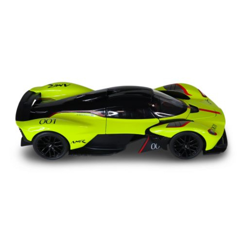 Автомодель - Aston Martin Valkyrie (жовтий, 1:18)