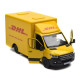 Модель легкова MERCEDES-BENZ Sprinter (DHL Edition 5ʼʼ KT5475W  метал.інерц.відкр.дв.кор)