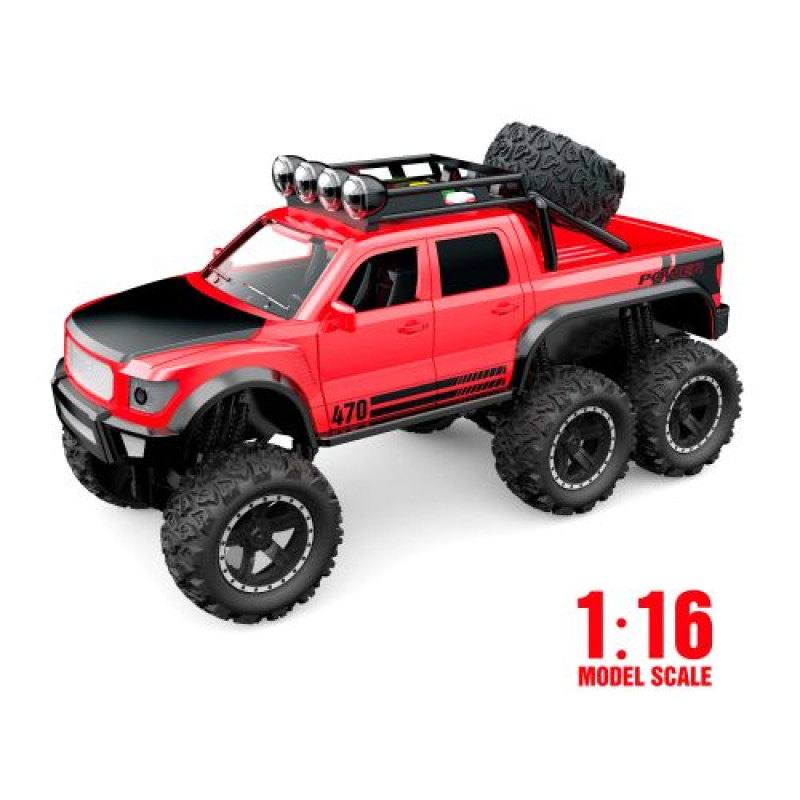 Іграшковий фрикційний шестиколісний джип