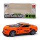 Машинка 1:32 металлическая инерционная HORNET, свет, звук (Оранжевый)