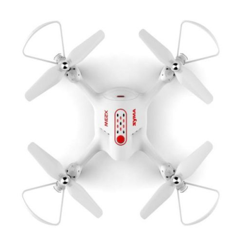Квадрокоптер Syma з 2,4 ГГц керуванням та FPV-камерою 21 см білий (X23W)