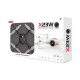Квадрокоптер Syma з 2,4 ГГц керуванням та FPV-камерою 21 см білий (X23W)