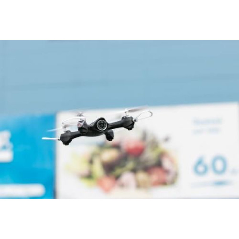 Квадрокоптер Syma з 2,4 ГГц керуванням та FPV-камерою 21 cм чорний (X23W Black)
