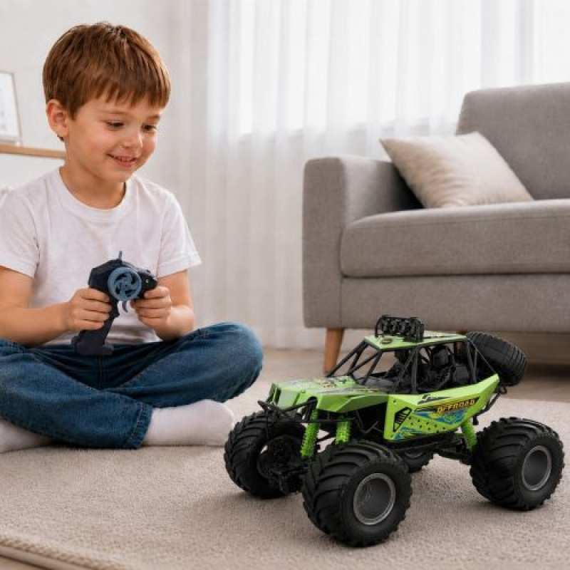 Автомобіль KS Drive на р/к - Beast Runner (2.4 GHz, акум. 7.4 V, зелений)
