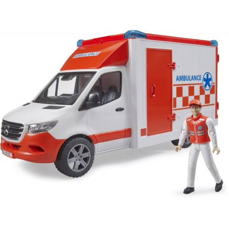 Набір іграшковий. Автомобіль швидкої допомоги MB Sprinter з фігуркою