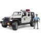 Набір іграшковий. Поліцейське авто JEEP Wrangler Unlimited Rubicon та фігурка поліцейського