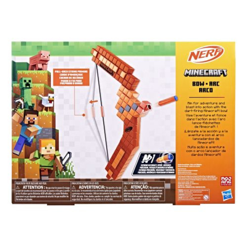 NERF Бластер іграшковий Лук серії Майнкрафт