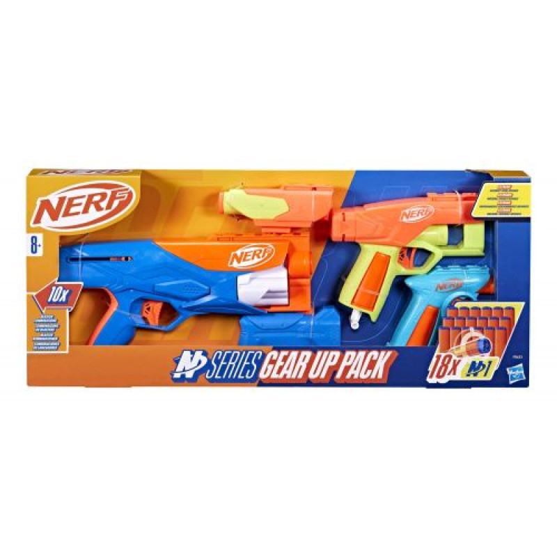 Набір з 3-х іграшкових бластерів та 18 стріл, серії Nerf N Series