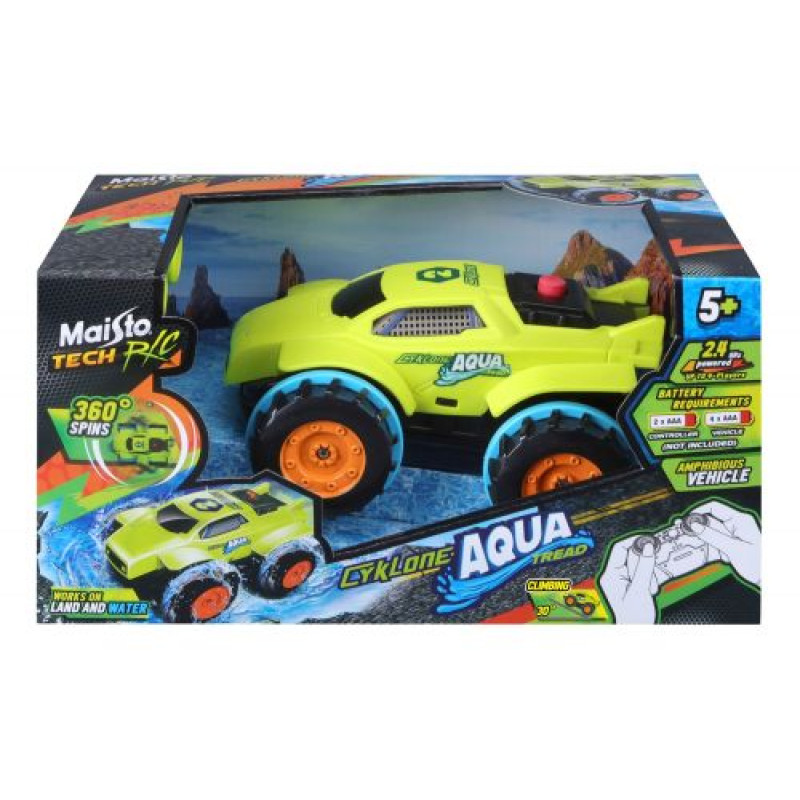 Автомодель на р/к Cyklone Aqua Зелена