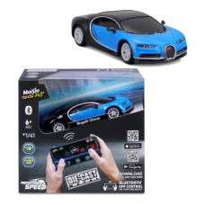 Машинка іграшкова на дистанційному керуванні Bugatti Chiron, масштаб 1:41