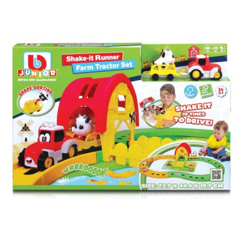Набір ігровий Farm Tractor Set Shake-it Runner