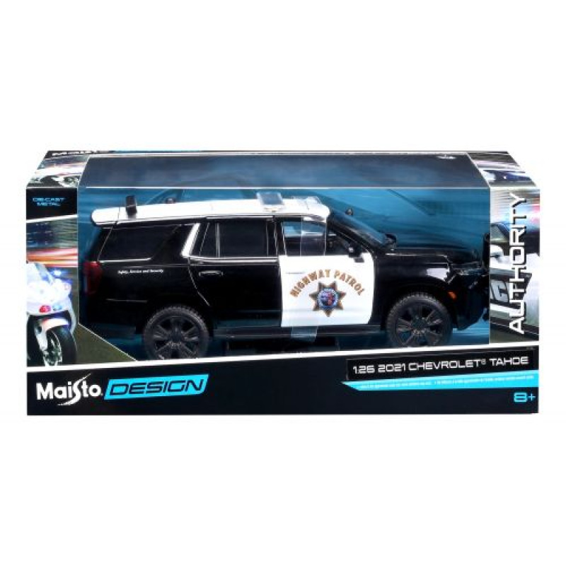 Машинка іграшкова 2021 Chevrolet® Tahoe, масштаб 1:26 чорний