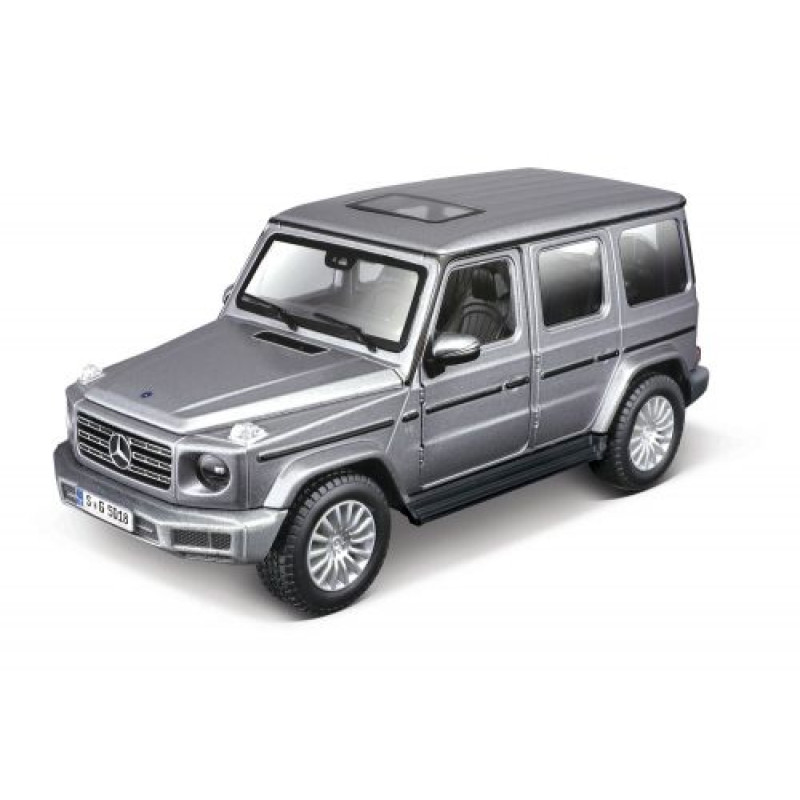 Збірна модель автомобіля 2019 Mercedes-Benz G-Class, масштаб 1:25 сірий