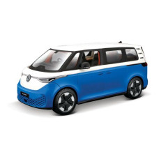 Збірна модель автомобіля 2023 Volkswagen ID. Buzz, масштаб 1:24 синій металік