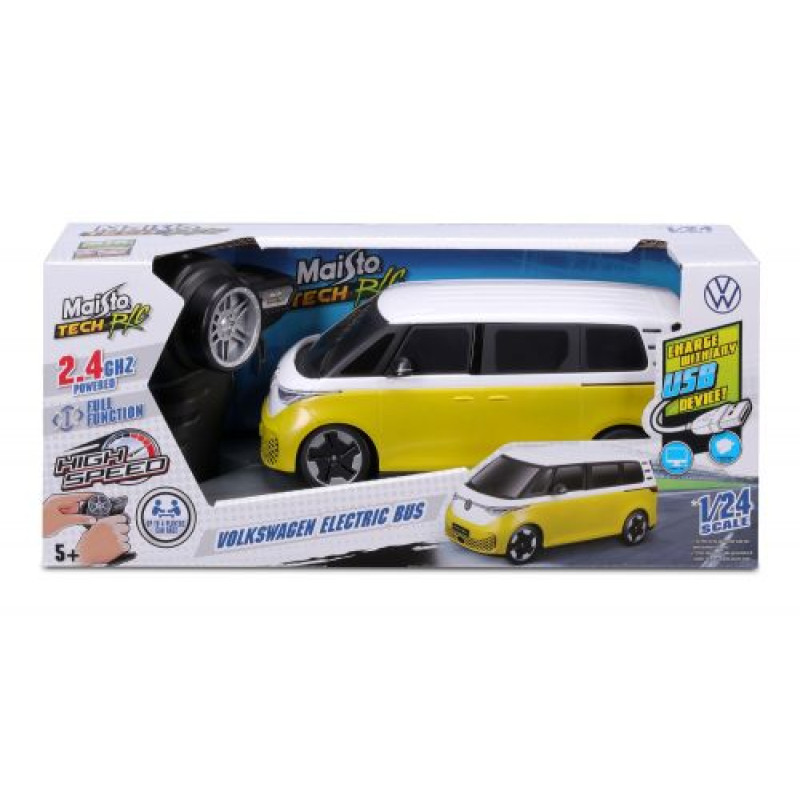 Машинка іграшкова на р/к Volkswagen Electric Bus, масштаб 1:24