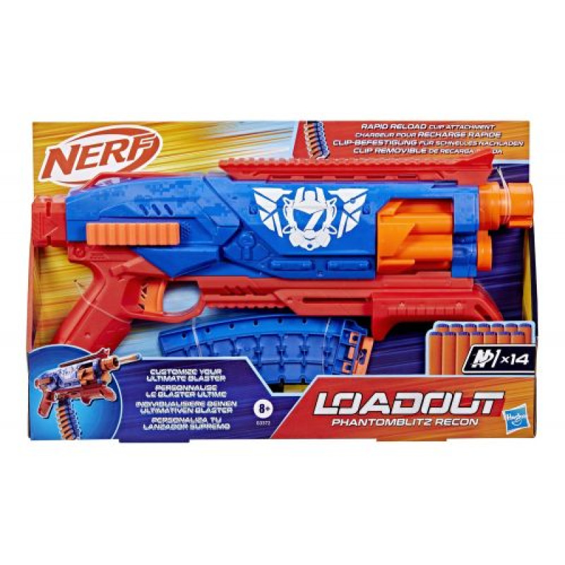 NERF Бластер іграшковий Nerf Loadout Phantomblitz Recon