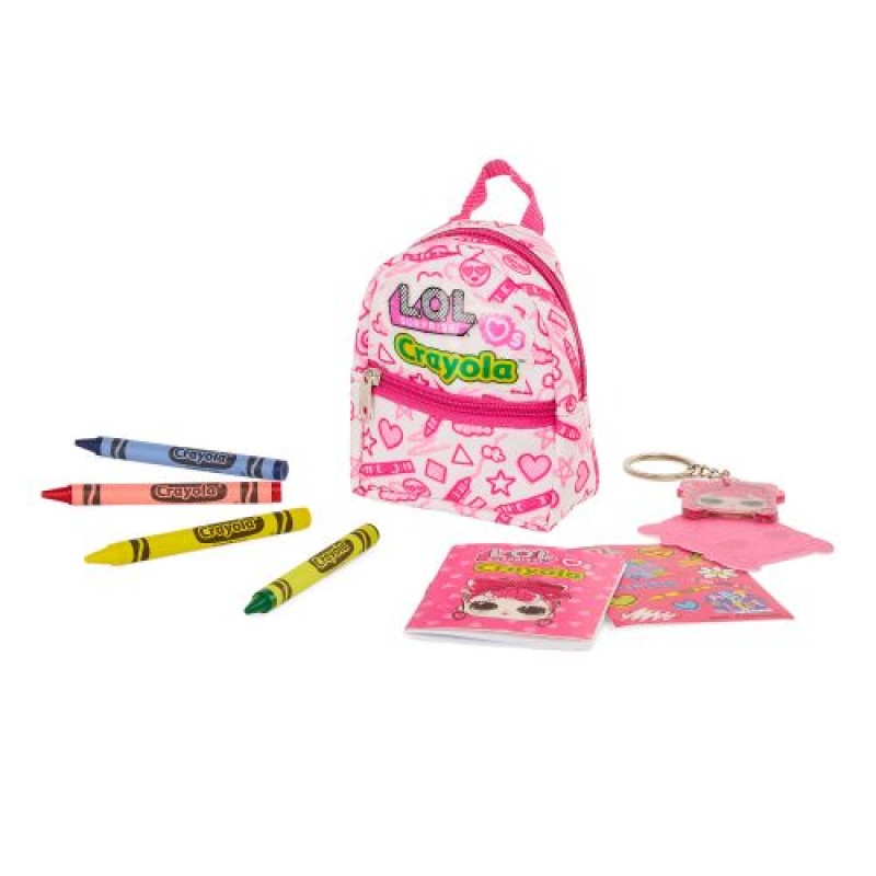 Набір для творчості Crayola “Міні-рюкзак”, рожевий