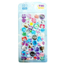 Набір 3D-наліпок Tiki Wiki серії Crystal – Тікі море S2