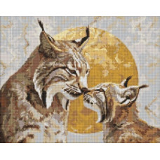 Алмазна мозаїка - Пильний заxист ©art_selena_ua