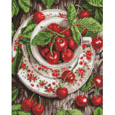Алмазна мозаїка - Свіжість вишні ©art_selena_ua