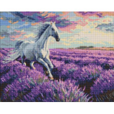 Алмазна мозаїка - У лавандових полях ©art_selena_ua