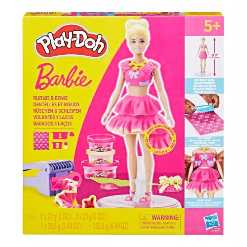 PD Набір для творчості з масою для ліплення Barbie в асортименті