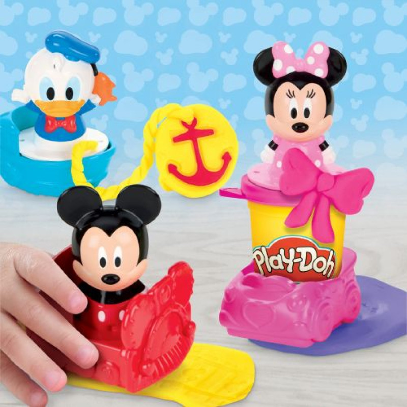 PD Набір для творчості з масою для ліплення Disney Junior. Маленькі штампи. Мега-набір