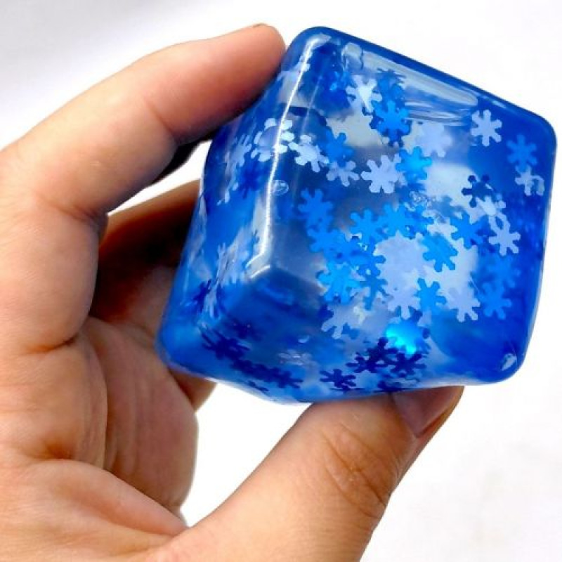 CUBE СНІЖИНКА 5,5СМ 12 шт в блоці