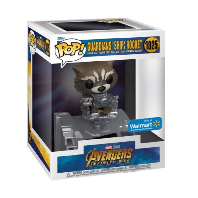 Игровая фигурка Funko Pop! серии GOTG - Ракета на корабле