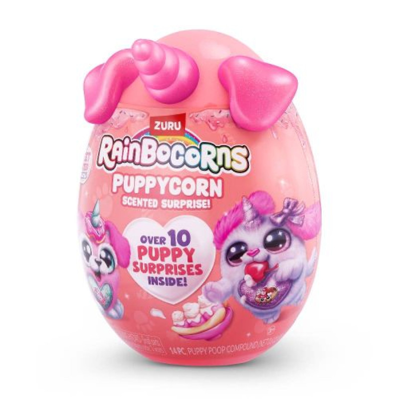 М'яка іграшка-сюрприз Rainbocorns-E (серія Puppycorn Scent Surprise),  арт. 9298E