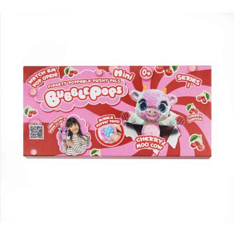 М’яка іграшка Bubble Pops міні “Вишнева корівка”