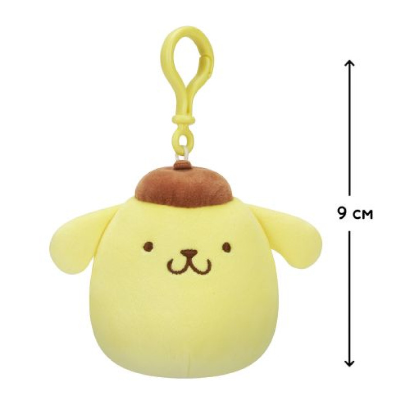 М'яка іграшка на кліпсі Squishmallows - Помпомпурін (9 cm)