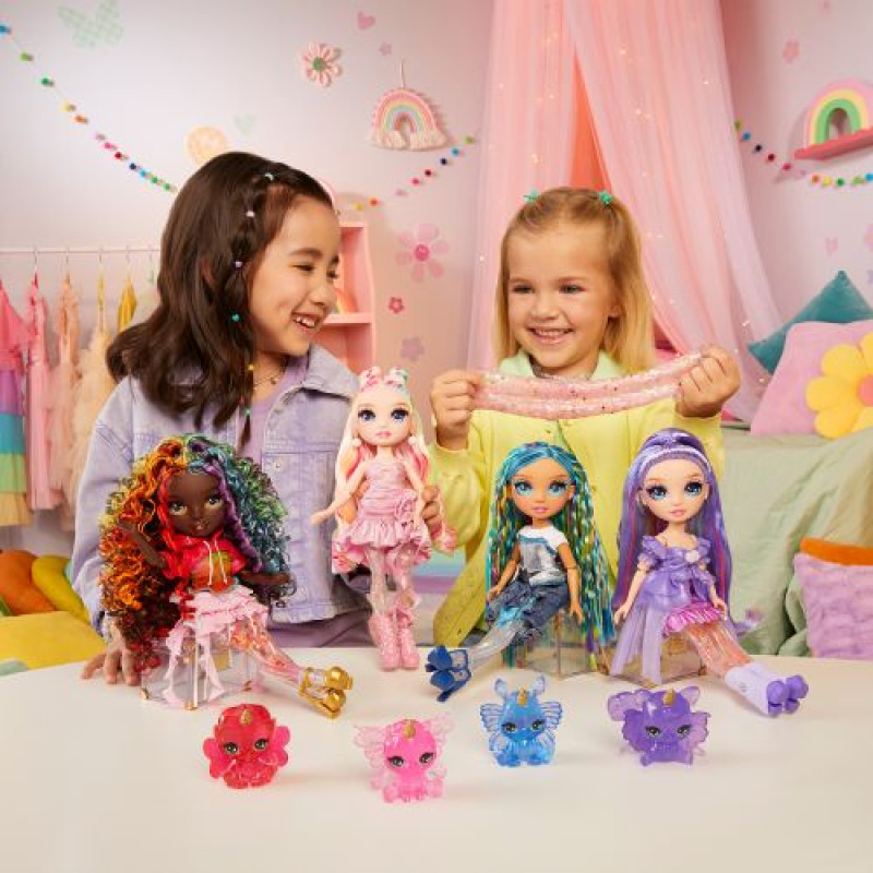 Ігровий набір з лялькою Rainbow High серії Rainbow Shimmers - Віолетта
