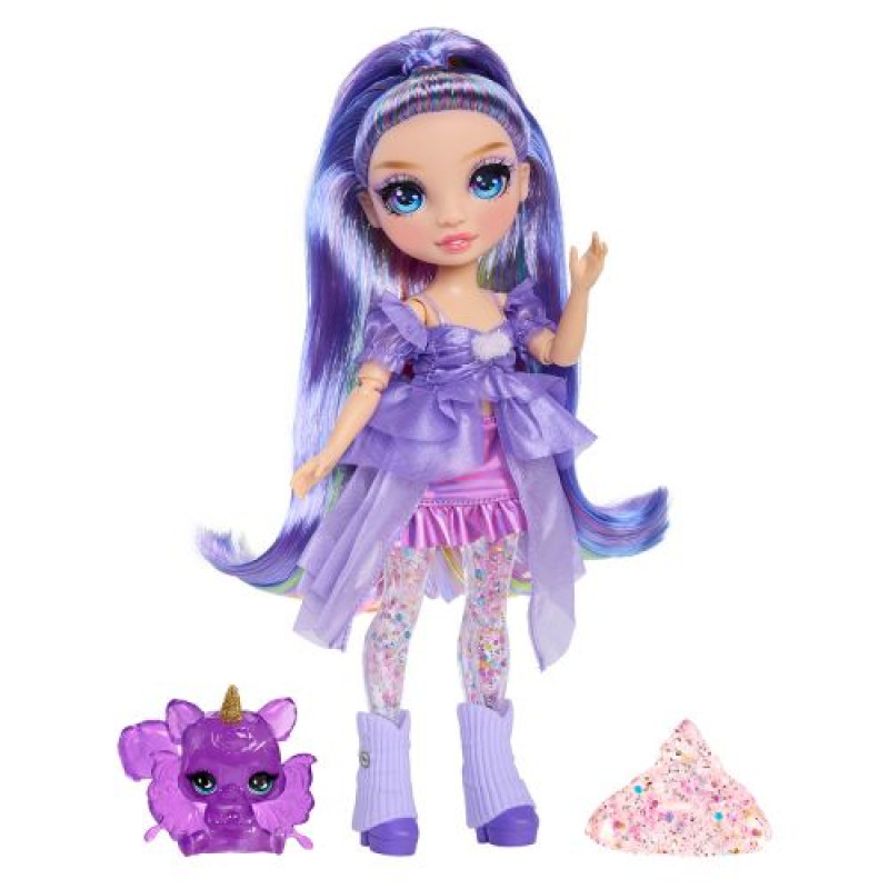 Ігровий набір з лялькою Rainbow High серії Rainbow Shimmers - Віолетта