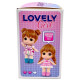 Лялька-сюрприз Lovely Girl, 7 см, імітація скляних очей, аксесуари (мікс видів)