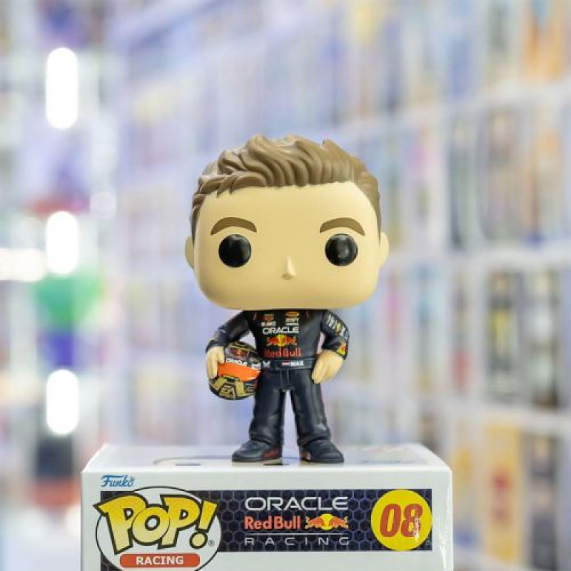 Ігрова фігурка Funko POP! серії Формула-1 - Макс Ферстаппен з шоломом