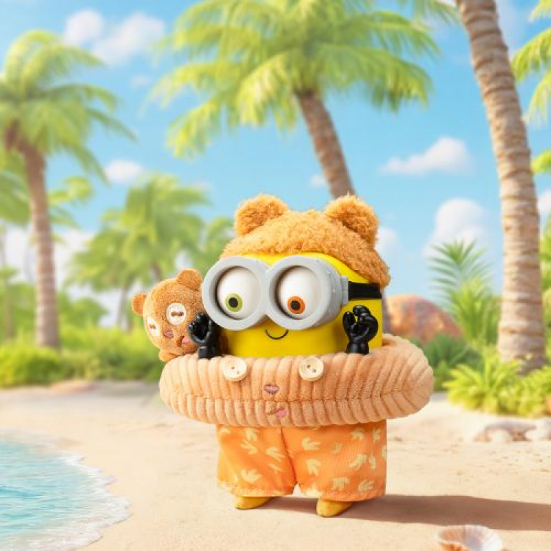 Колекційна мʼяка іграшка з кільцем РOP TOP 52Toys серії Bob & Tim - Посіпаки