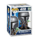 Ігрова фігурка Funko POP! серії Мандалорець - Мандалорець з Ґроґу на спині