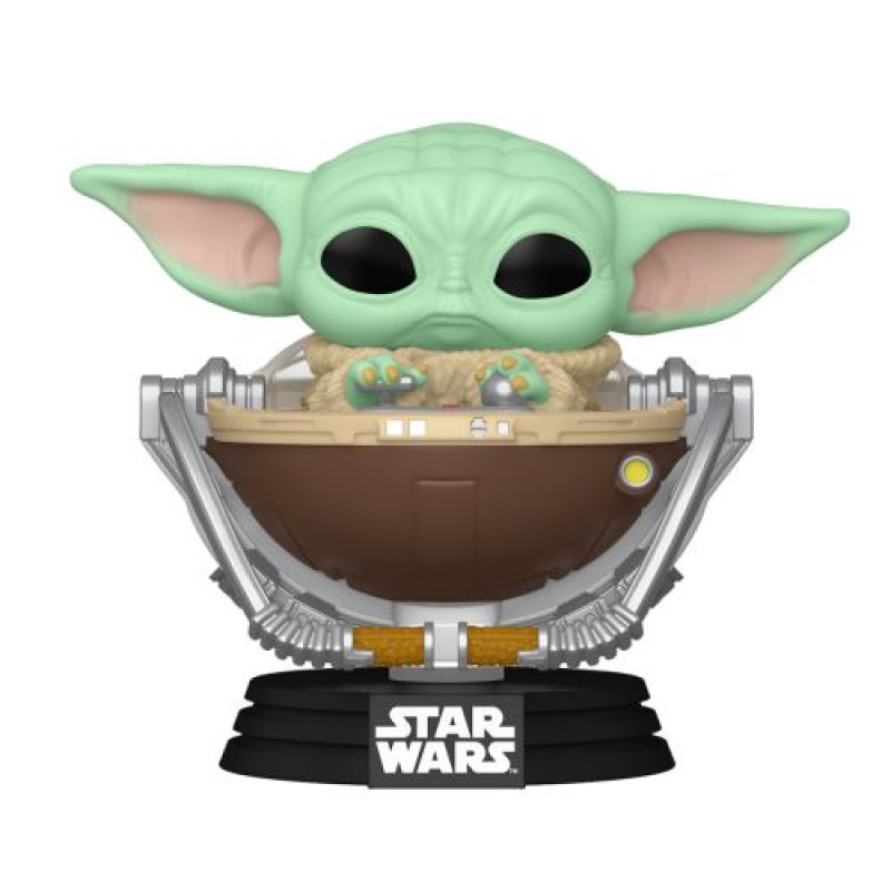 Ігрова фігурка Funko POP! серії Мандалорець - Ґроґу у колясці