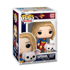 Набір ігрових фігурок Funko POP! серії Суперґьорл - Суперґьорл і Крипто Суперпес
