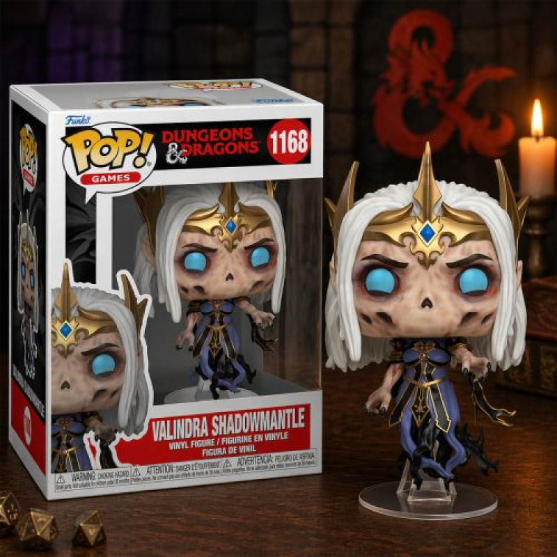 Ігрова фігурка Funko POP! серії Підземелля та Дракони - Валіндра Шедоумантл