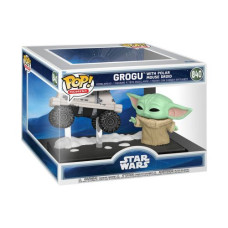 Ігрова фігурка Funko POP! Moment серії Мандалорець і Ґроґу - Ґроґу і Ремонтний дроїд MSE-6