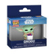 Ігрова фігурка на кліпсі Funko POP! серії Мандалорець і Ґроґу - Ґроґу з попкорном